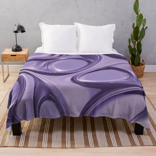 Item preview, Y2K Purple Liquid Pattern | Futuristic Chrome Glossy 1 designed and sold by Velvetcosmonova.