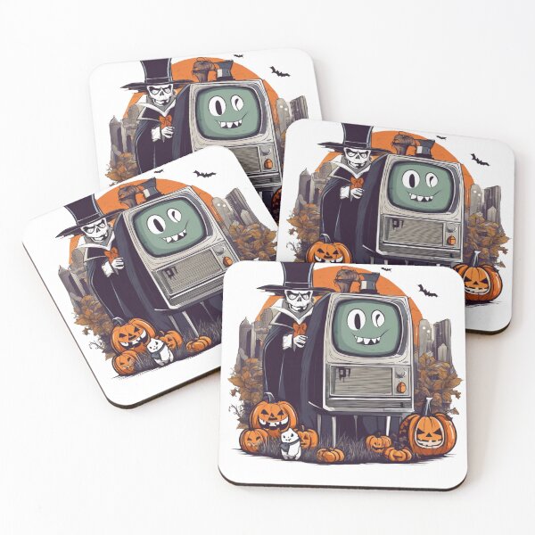 Item preview, Vampire TV Head Halloween Design,Halloween,Halloween thrit designed and sold by SiripornSeaynng.