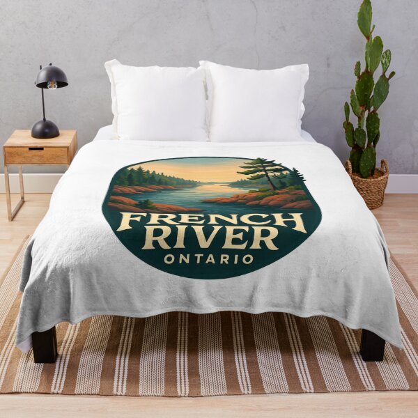 Item preview, French River Ontario at Sunset designed and sold by Aryabek.