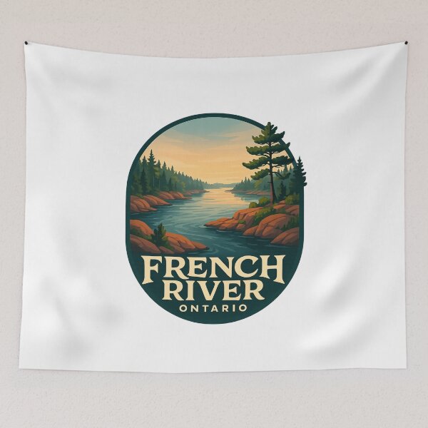 Item preview, French River Ontario at Sunset designed and sold by Aryabek.