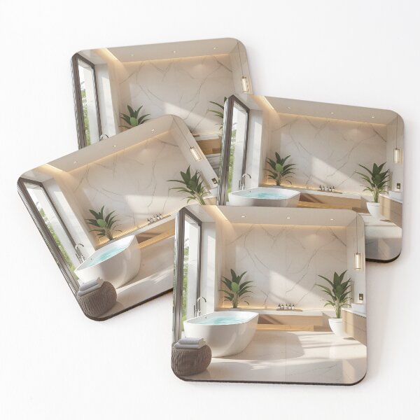 Item preview, The Scenery of Luxurious and Elegant Bathroom designed and sold by Pim-Crystal.