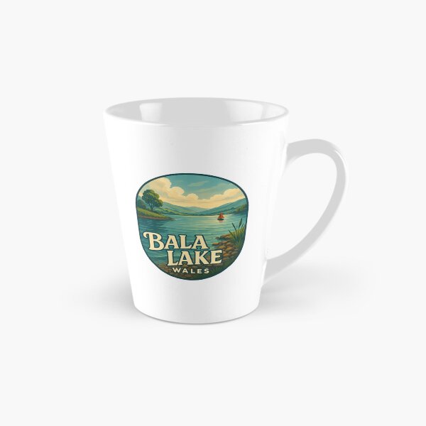 Item preview, Bala Lake with Sailboat in Gwynedd Wales designed and sold by Aryabek.