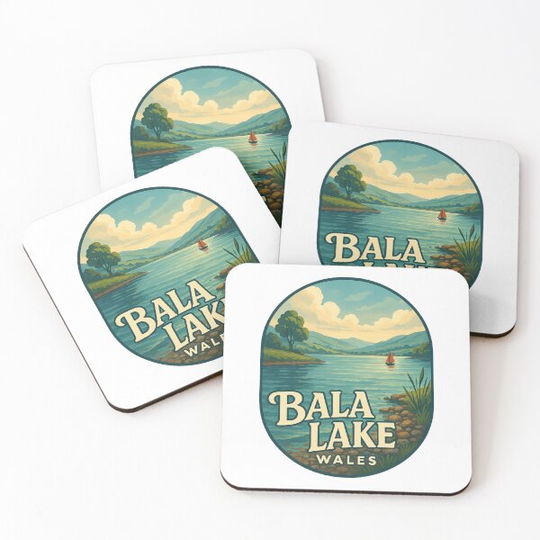 Item preview, Bala Lake with Sailboat in Gwynedd Wales designed and sold by Aryabek.