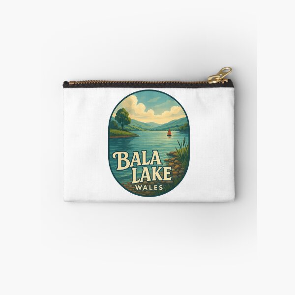 Item preview, Bala Lake with Sailboat in Gwynedd Wales designed and sold by Aryabek.