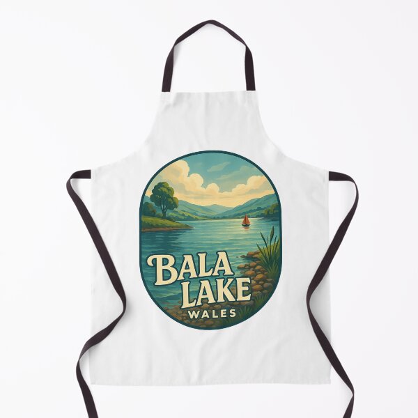 Item preview, Bala Lake with Sailboat in Gwynedd Wales designed and sold by Aryabek.