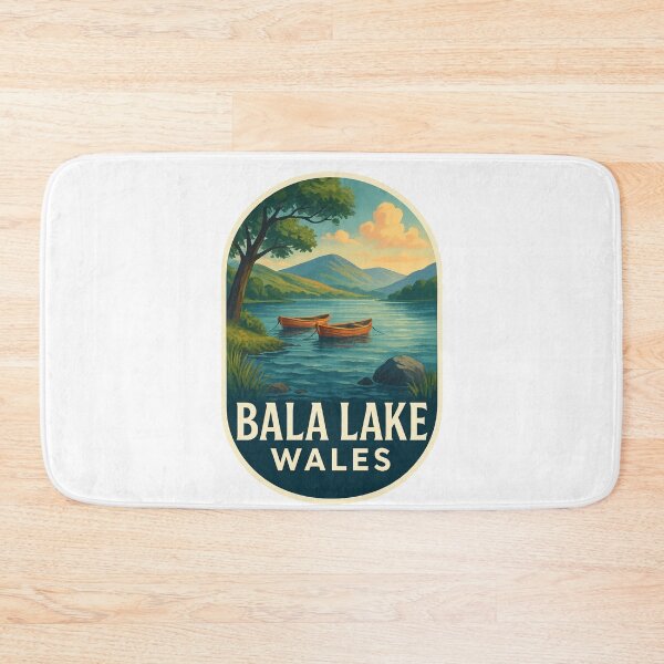 Item preview, Bala Lake Boats and Hills North Wales designed and sold by Aryabek.