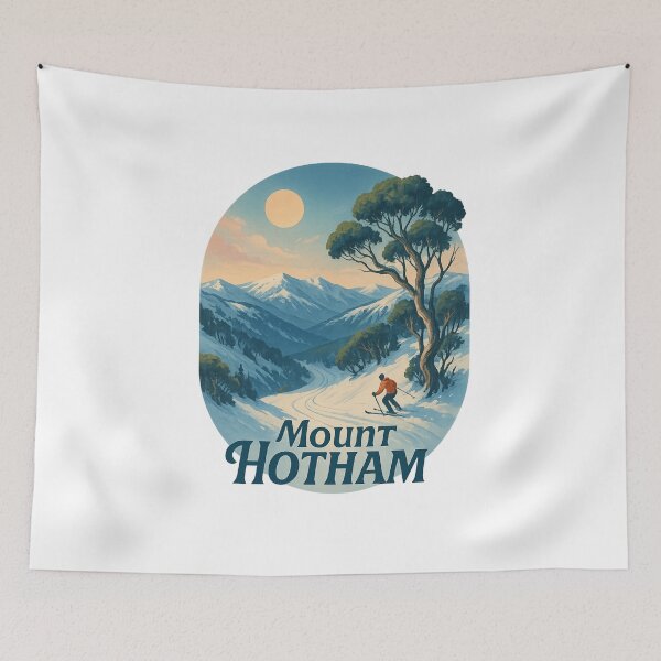 Item preview, Mount Hotham Skiing in Victoria Australia designed and sold by Aryabek.