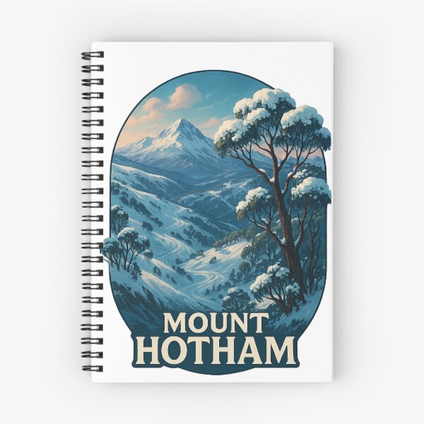 Item preview, Mount Hotham Snowy Peaks in Victoria designed and sold by Aryabek.