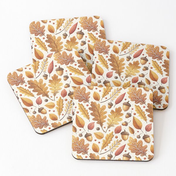 Item preview, A rustic and whimsical seamless pattern for autumn designed and sold by Merrylands Artshop.
