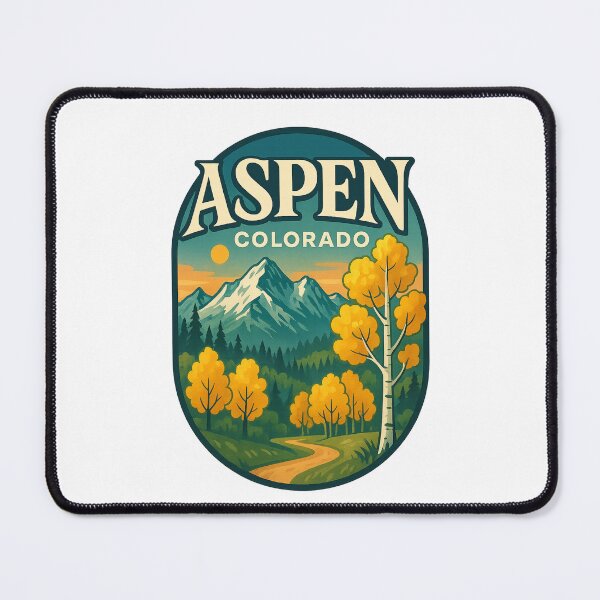 Item preview, Aspen Colorado Mountains and Golden Aspens designed and sold by Places On Earth.