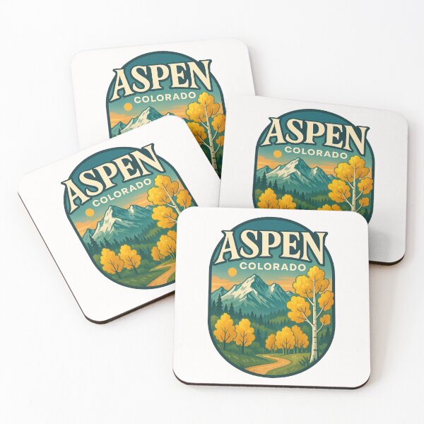 Item preview, Aspen Colorado Mountains and Golden Aspens designed and sold by Places On Earth.
