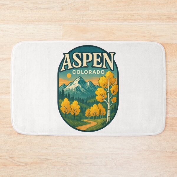 Item preview, Aspen Colorado Mountains and Golden Aspens designed and sold by Places On Earth.