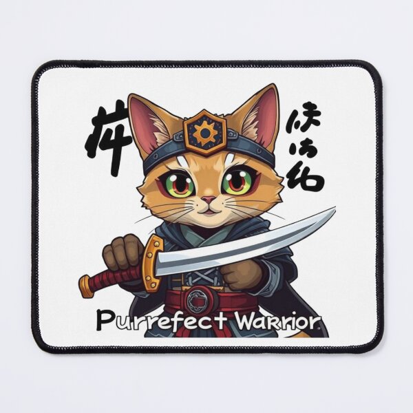 Item preview, Purrfect Warrior in Battle Gear designed and sold by Iuqiune.