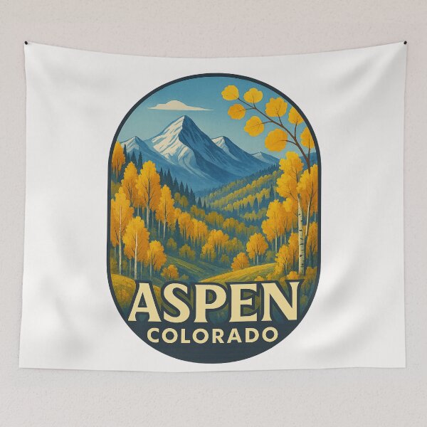 Item preview, Maroon Bells Autumn View in Aspen Colorado designed and sold by Places On Earth.