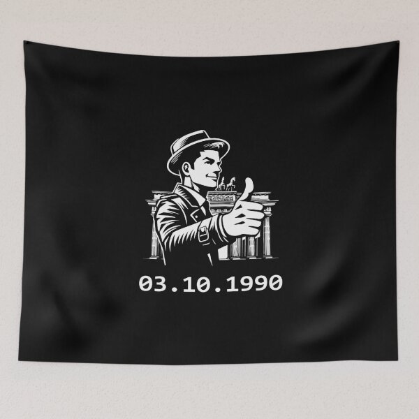 Item preview, German Unity Design – Celebrating October 3, 1990 designed and sold by RetroMaritalArt.