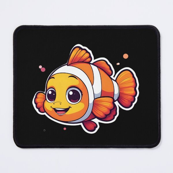 Item preview, Adorable Cute Cartoon Clownfish designed and sold by bvdesignart.