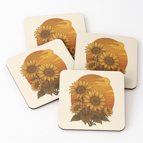 Item preview, Beautiful Sunset And Sunflower Dreams designed and sold by iamdesigns14.