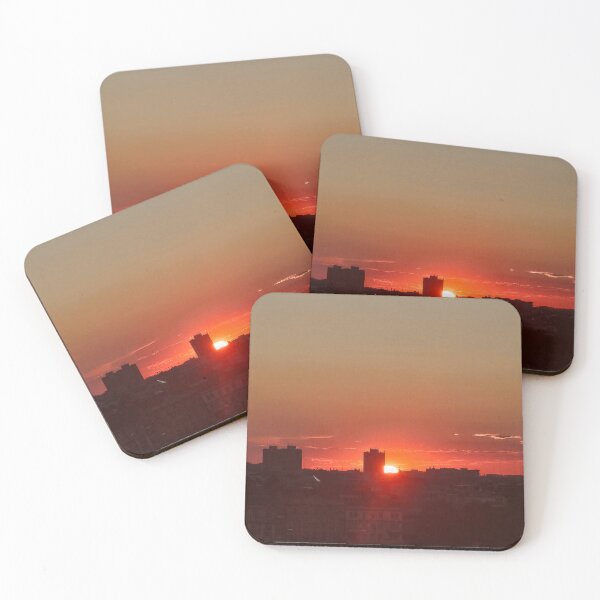 Item preview, sunset over Novi Sad designed and sold by MarijaArt.