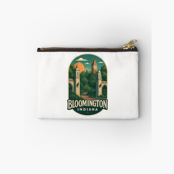 Item preview, Sample Gates and Campus Tower Bloomington Indiana designed and sold by Places On Earth.