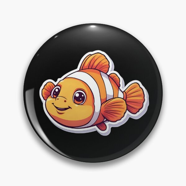Item preview, Adorable Cute Cartoon Clownfish designed and sold by bvdesignart.