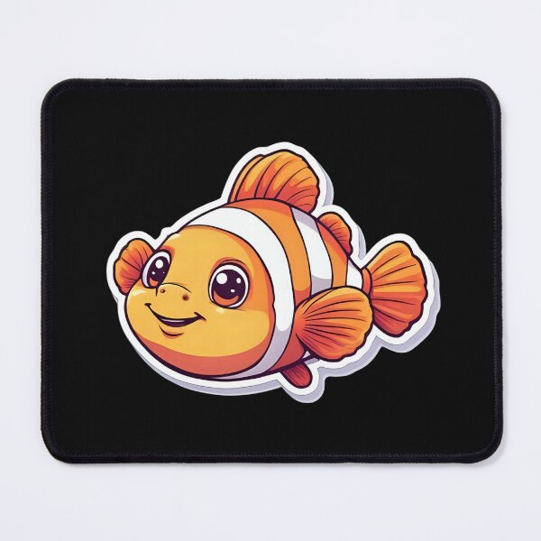 Item preview, Adorable Cute Cartoon Clownfish designed and sold by bvdesignart.
