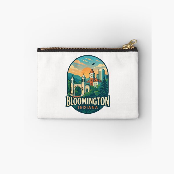 Item preview, Bloomington Indiana Campus and Skyline designed and sold by Places On Earth.