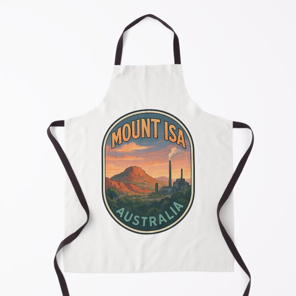 Item preview, Mount Isa Sunset and Mining Skyline Australia designed and sold by Places On Earth.