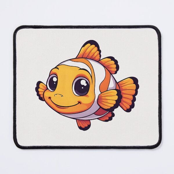 Item preview, Adorable Cute Cartoon Clownfish designed and sold by bvdesignart.