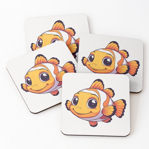 Item preview, Adorable Cute Cartoon Clownfish designed and sold by bvdesignart.