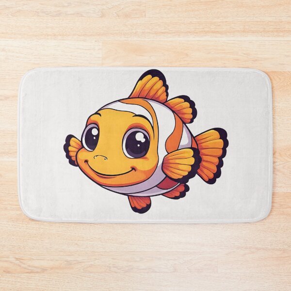 Item preview, Adorable Cute Cartoon Clownfish designed and sold by bvdesignart.