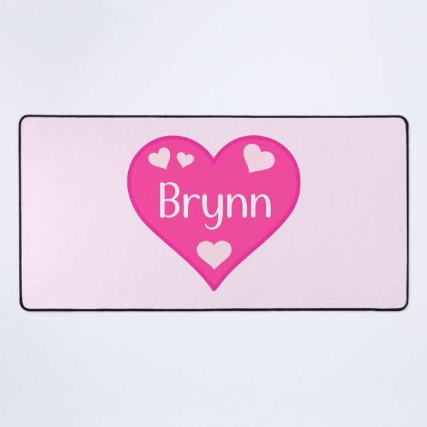 Item preview, Brynn Name Pink Heart  designed and sold by Jeallan Designs.