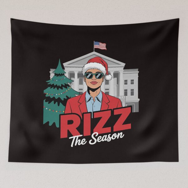 Item preview, Christmas Rizzmas Santa Xmas Rizz The Season Trump  designed and sold by sheenmi.