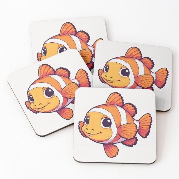 Item preview, Adorable Cute Cartoon Clownfish designed and sold by bvdesignart.
