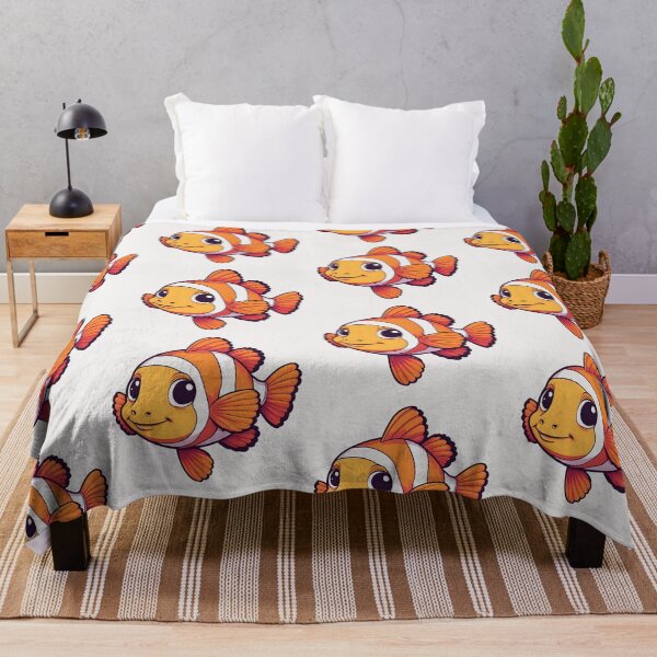 Item preview, Adorable Cute Cartoon Clownfish designed and sold by bvdesignart.