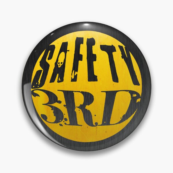 Item preview, Safety 3rd – Industrial Satire Grunge Design designed and sold by artistwill.