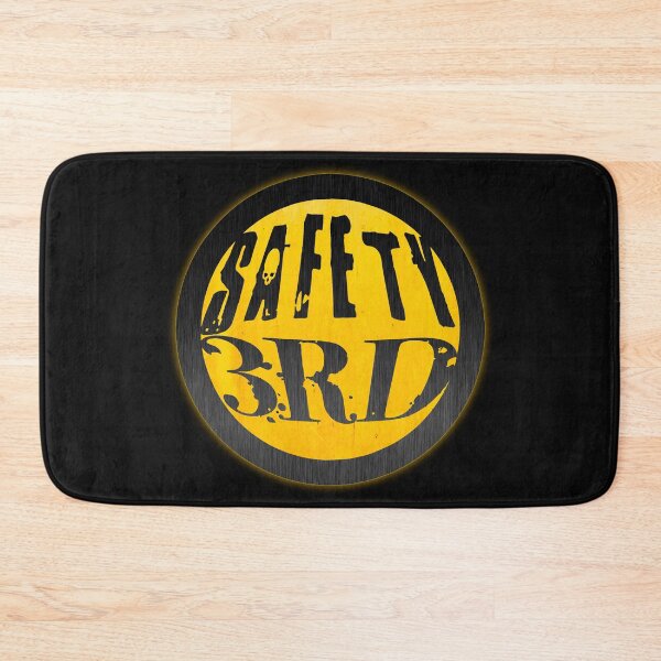Item preview, Safety 3rd – Industrial Satire Grunge Design designed and sold by artistwill.