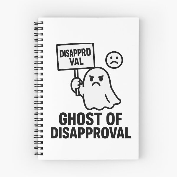 Item preview, Ghost of Disapproval – Funny Angry Ghost Meme Illustration designed and sold by Apple-Design369.