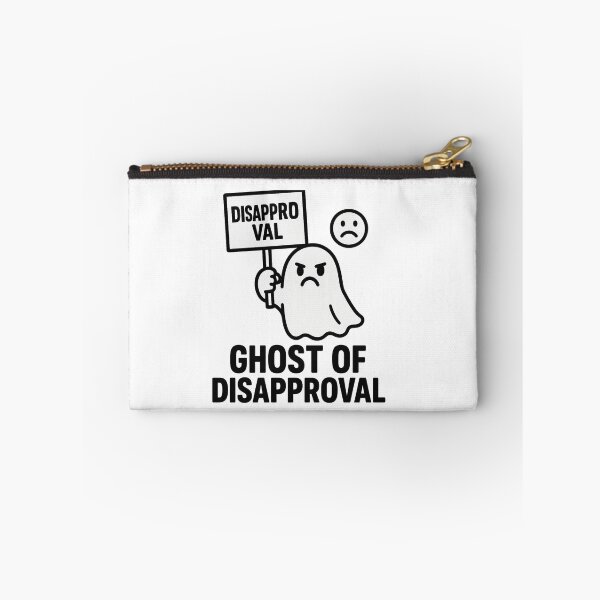 Item preview, Ghost of Disapproval – Funny Angry Ghost Meme Illustration designed and sold by Apple-Design369.