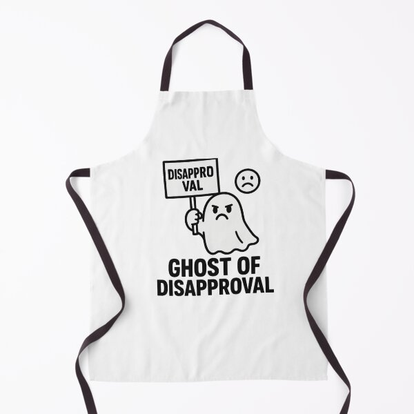 Item preview, Ghost of Disapproval – Funny Angry Ghost Meme Illustration designed and sold by Apple-Design369.