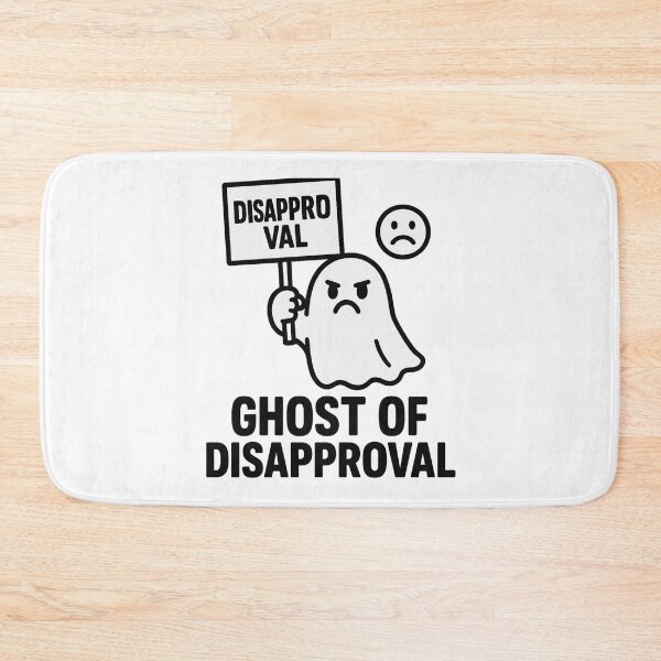 Item preview, Ghost of Disapproval – Funny Angry Ghost Meme Illustration designed and sold by Apple-Design369.