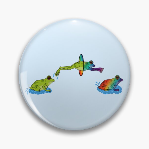 Item preview, Gay frogs designed and sold by Dragon’s Den Designs.