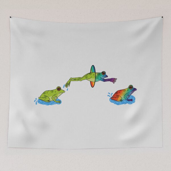 Item preview, Gay frogs designed and sold by Dragon’s Den Designs.