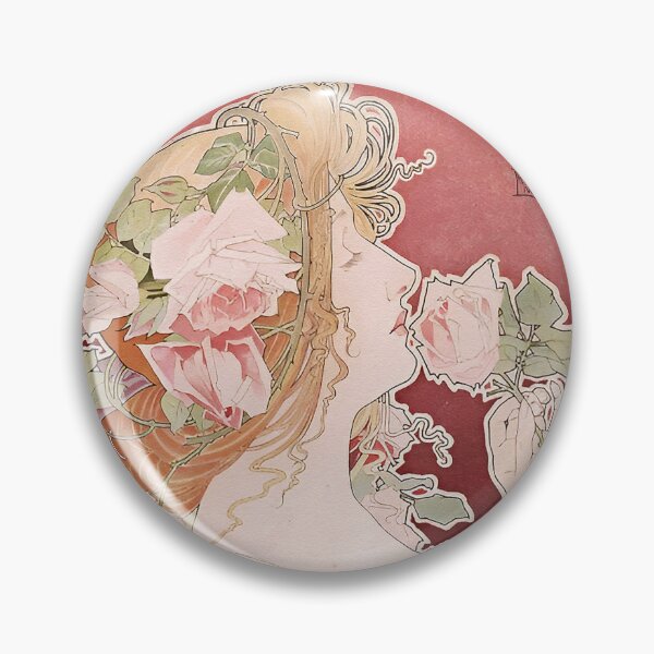 Item preview, Art nouveau style vintage poster. Perfumery designed and sold by likiska.