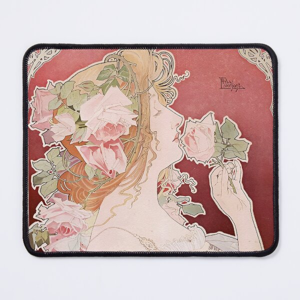 Item preview, Art nouveau style vintage poster. Perfumery designed and sold by likiska.