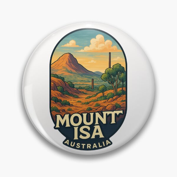 Item preview, Mount Isa Mining Landscape Outback Queensland designed and sold by Places On Earth.
