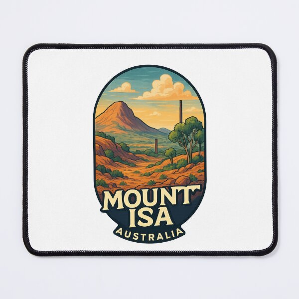 Item preview, Mount Isa Mining Landscape Outback Queensland designed and sold by Places On Earth.