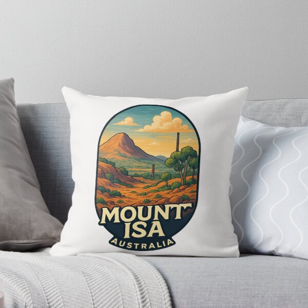 Item preview, Mount Isa Mining Landscape Outback Queensland designed and sold by Places On Earth.