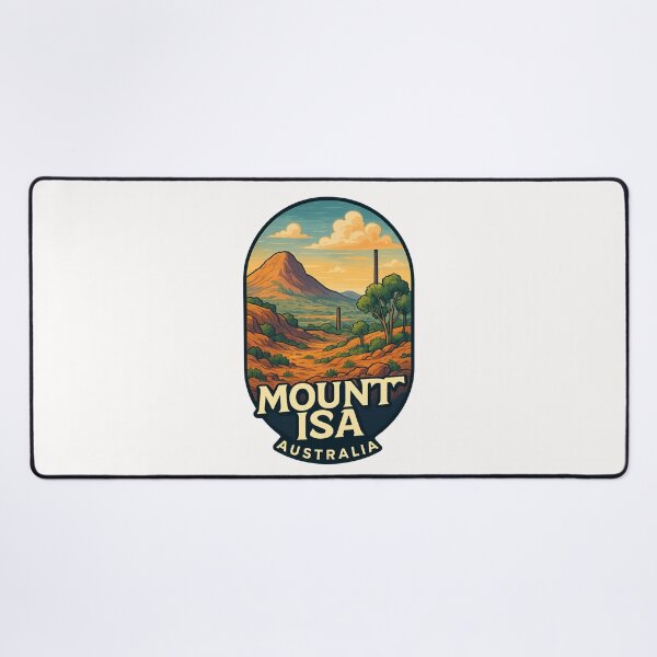 Item preview, Mount Isa Mining Landscape Outback Queensland designed and sold by Places On Earth.