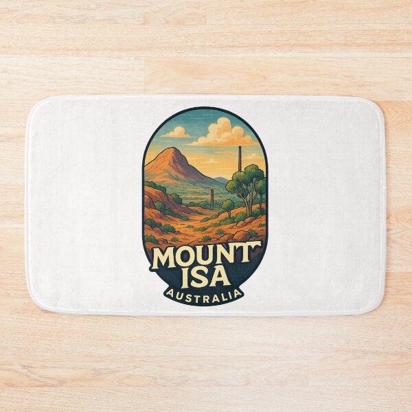 Item preview, Mount Isa Mining Landscape Outback Queensland designed and sold by Places On Earth.
