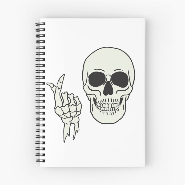 Item preview, Cute Skeleton Skull Finger Heart ,Halloween thrit designed and sold by SiripornSeaynng.
